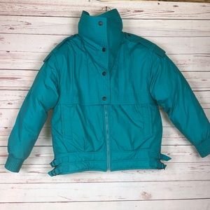 The Company Store Vintage Puffer Down Jacket Sz 14